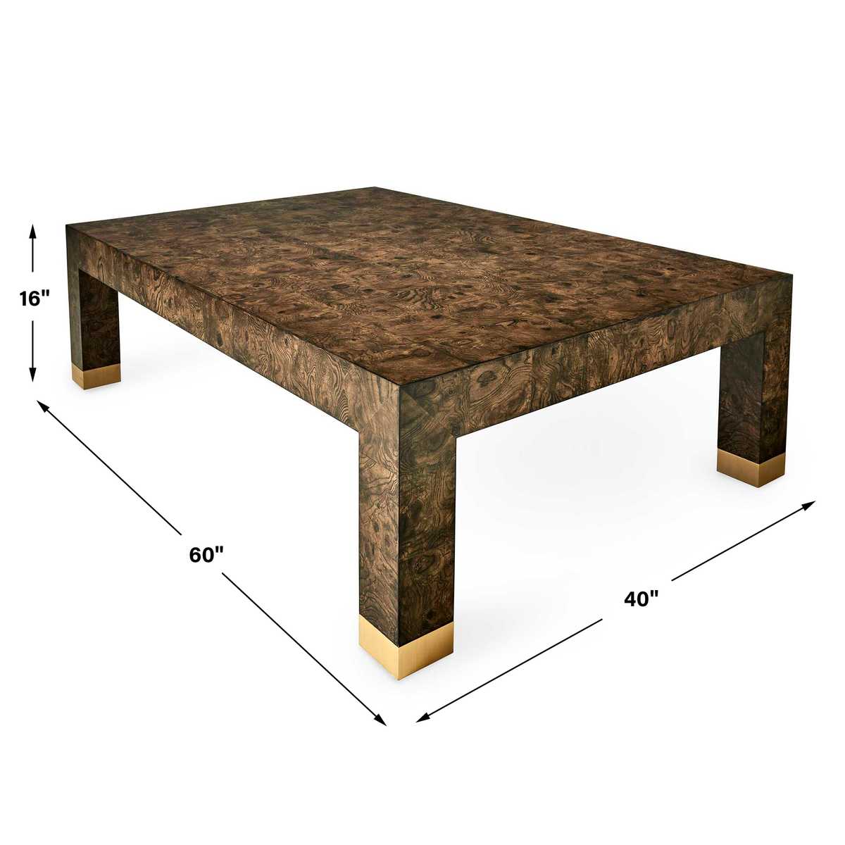 Ingrain Coffee Table - Cocoa Brown view 6