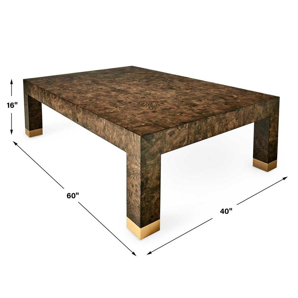 Ingrain Coffee Table - Cocoa Brown view 12