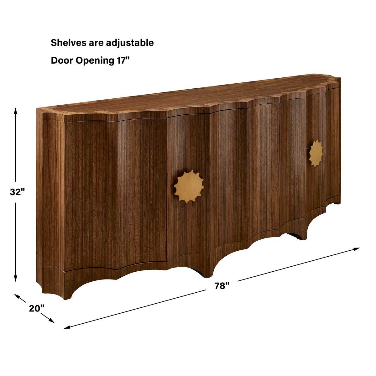 Grand Flute 4 Door Cabinet view 10