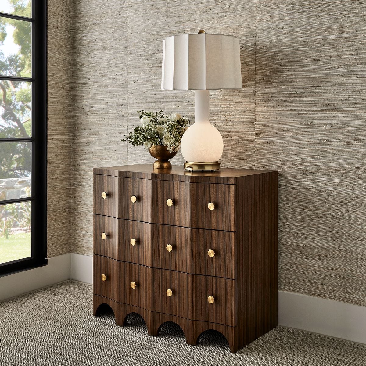 Grand Flute 3 Drawer Chest view 3