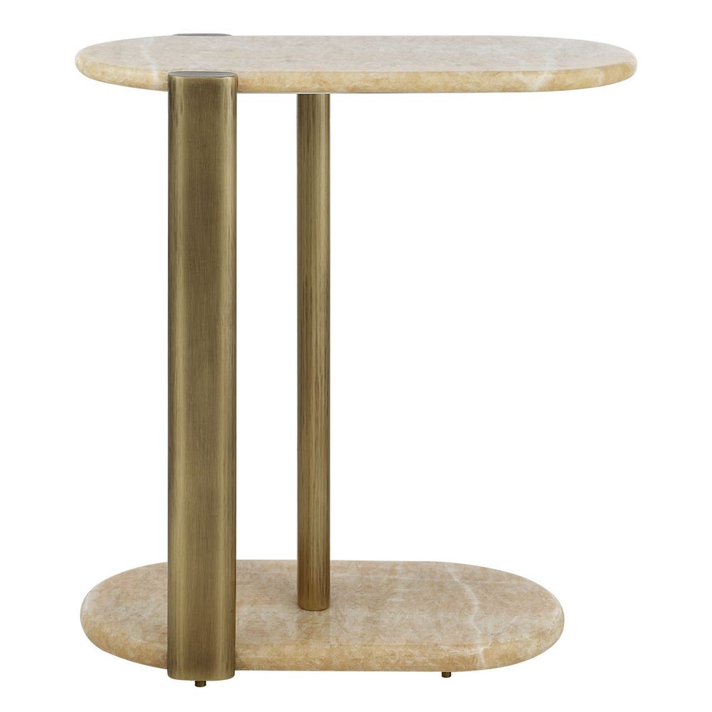 Rounded Cantilever Accent Table view 12