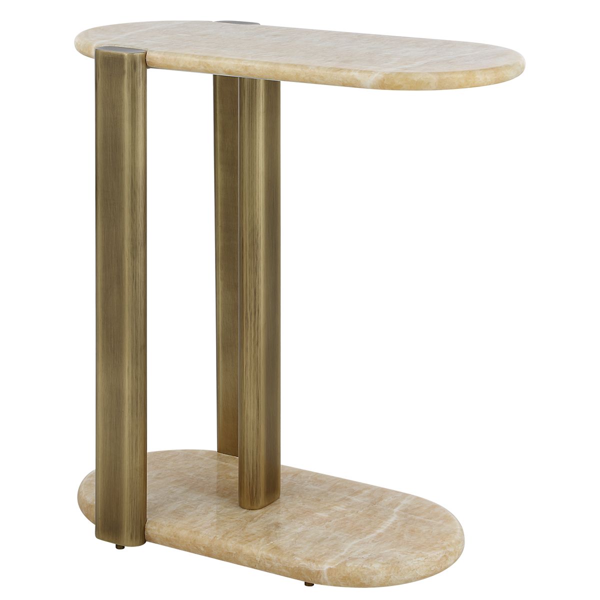 Rounded Cantilever Accent Table view 3