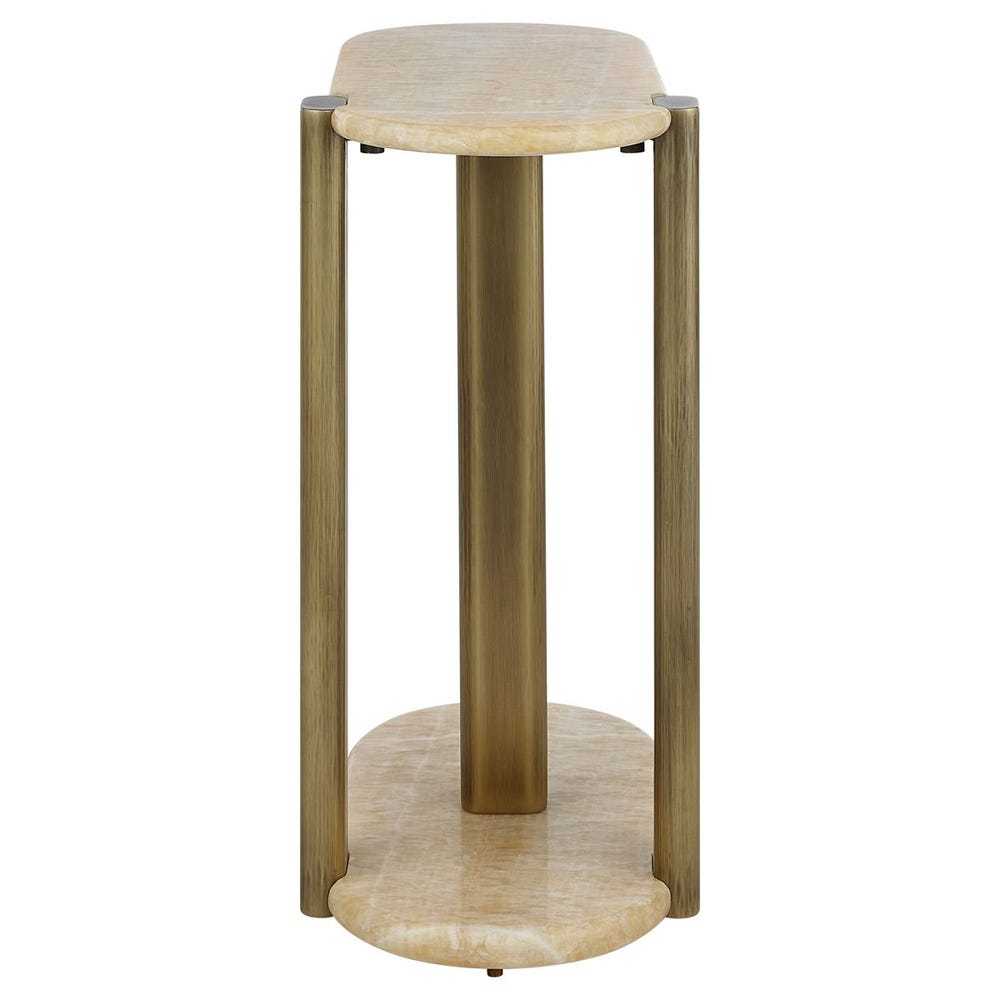 Rounded Cantilever Accent Table view 14