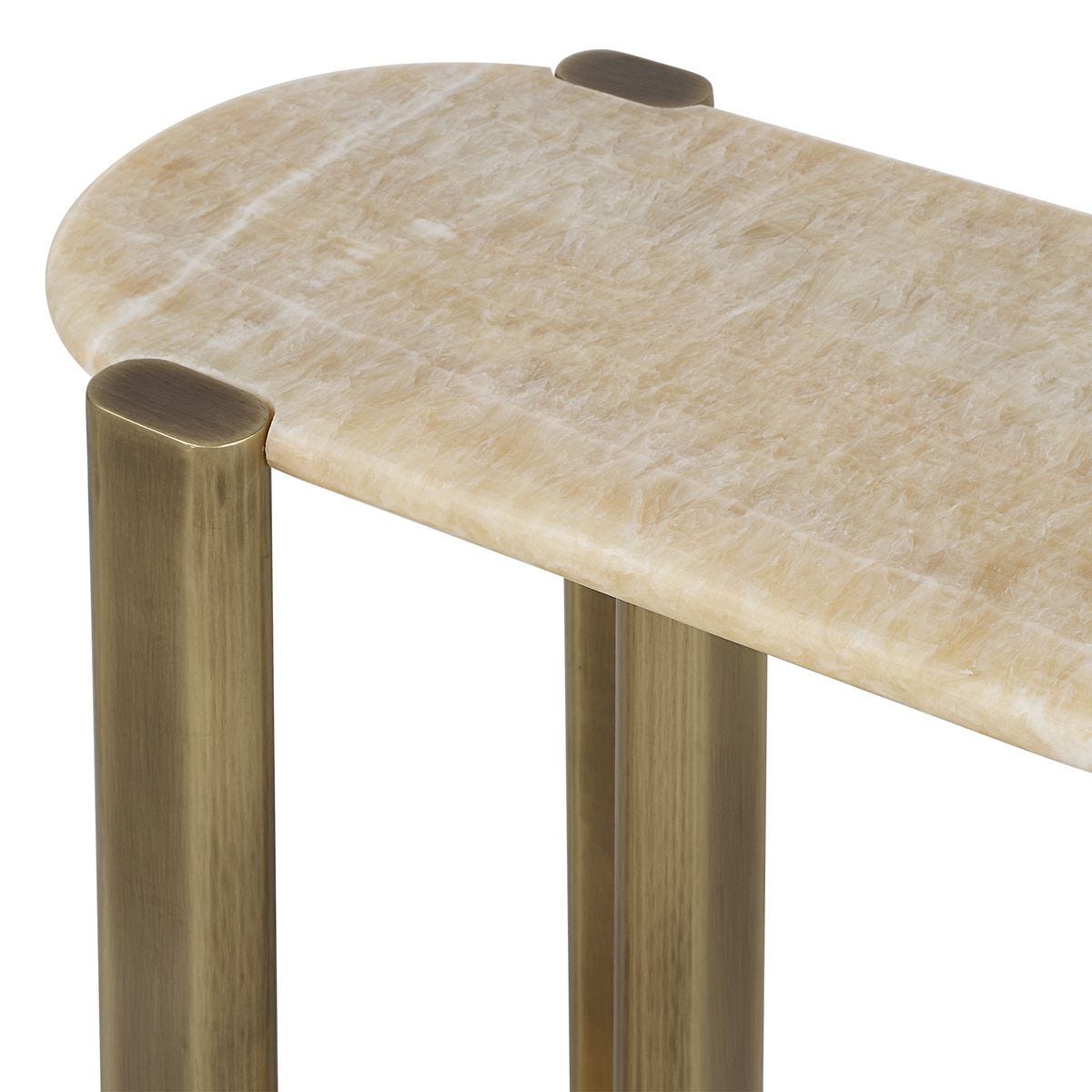 Rounded Cantilever Accent Table view 6