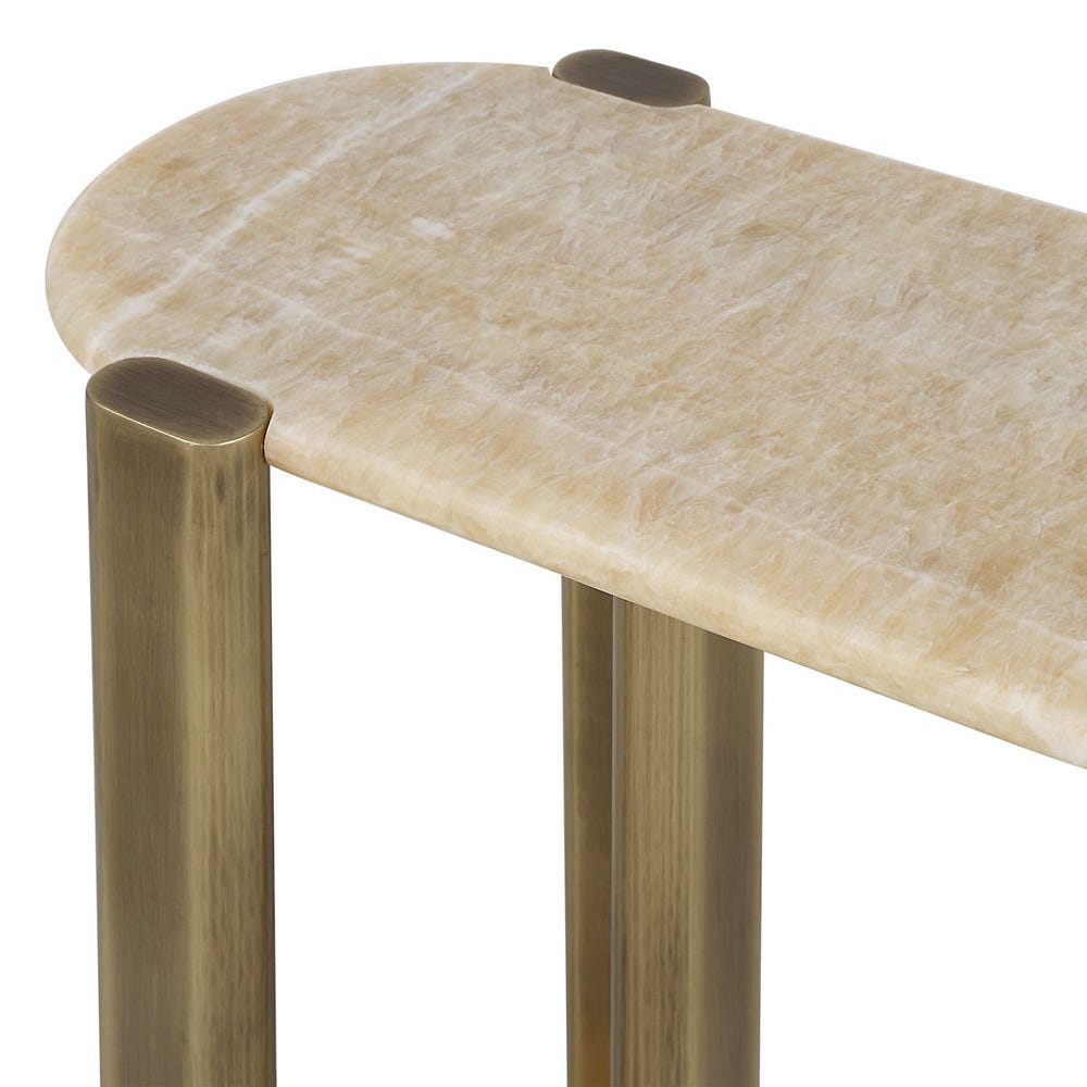 Rounded Cantilever Accent Table view 16