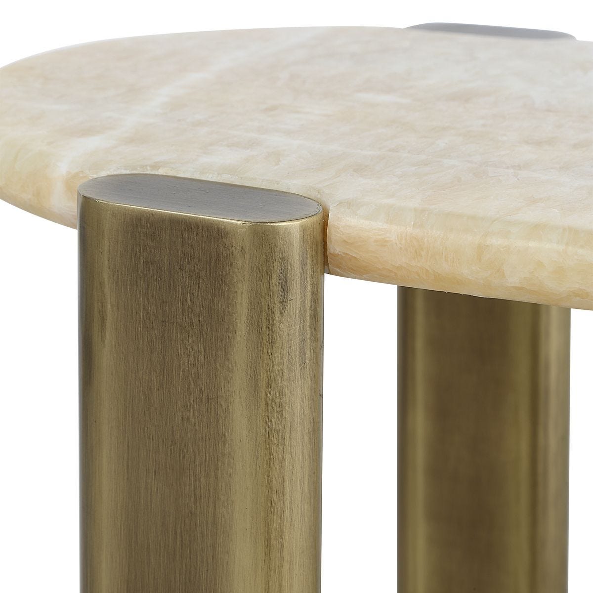 Rounded Cantilever Accent Table view 8