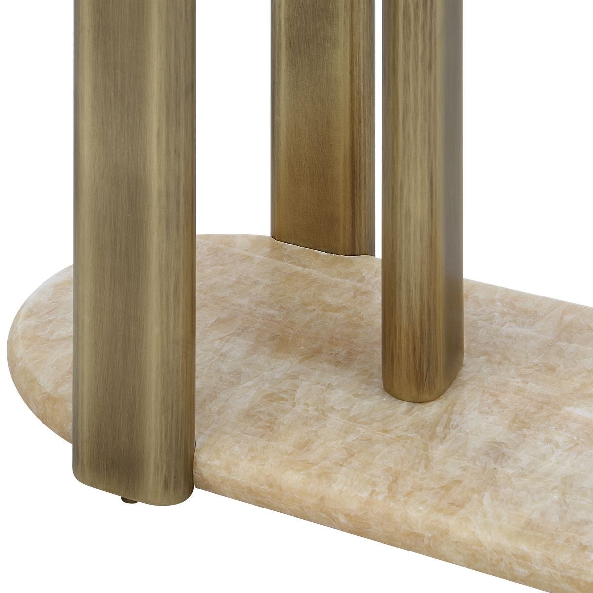 Rounded Cantilever Accent Table view 9