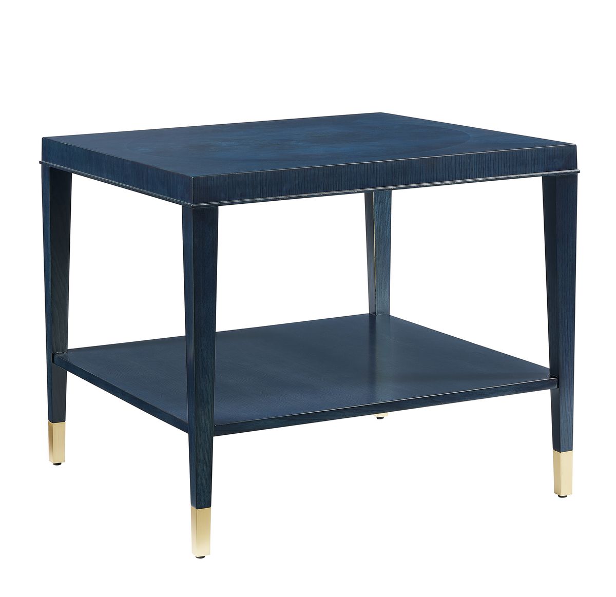 Marquetry Side Table - True Blue view 2