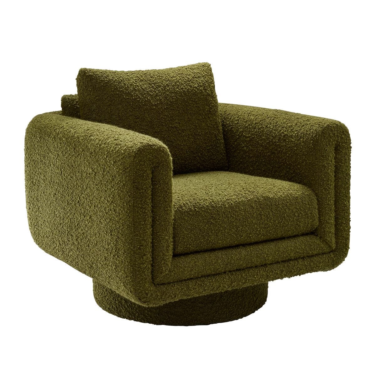 Loop Swivel Chair - Bumpy Ride Moss - Uttermost