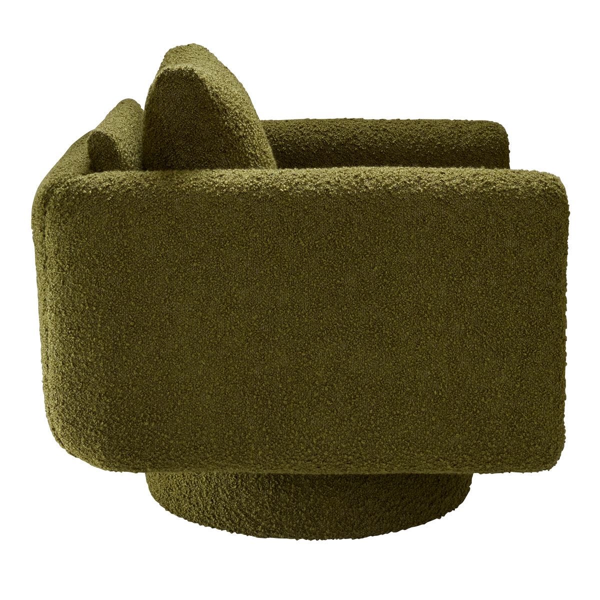 Loop Swivel Chair - Bumpy Ride Moss - Uttermost