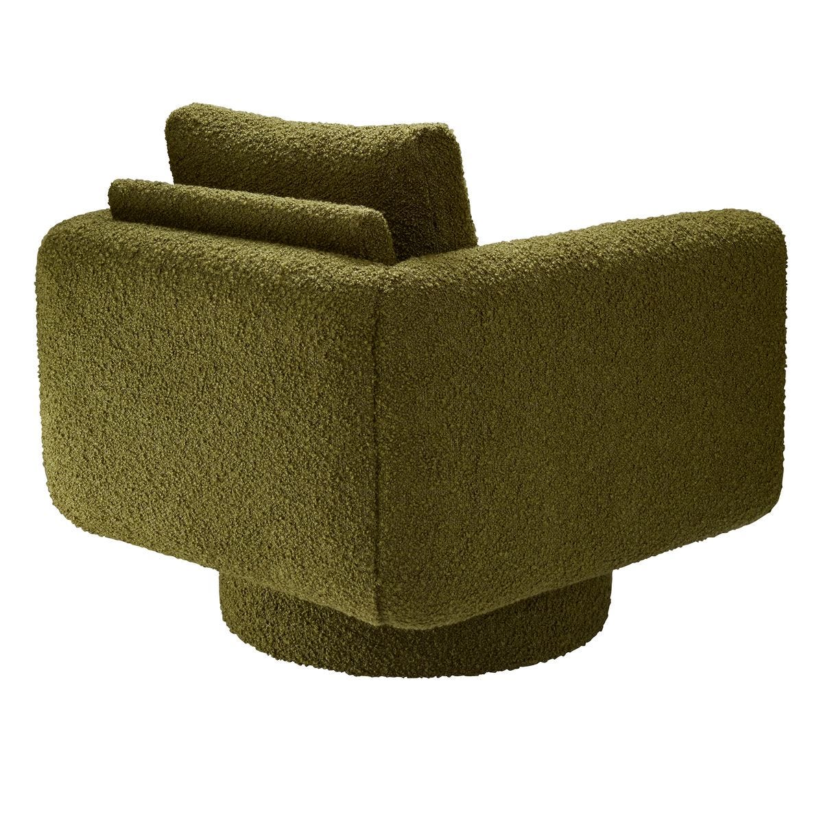 Loop Swivel Chair - Bumpy Ride Moss - Uttermost