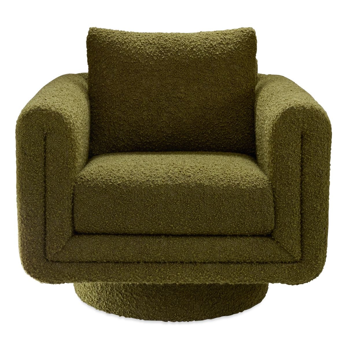 Loop Swivel Chair - Bumpy Ride Moss - Uttermost