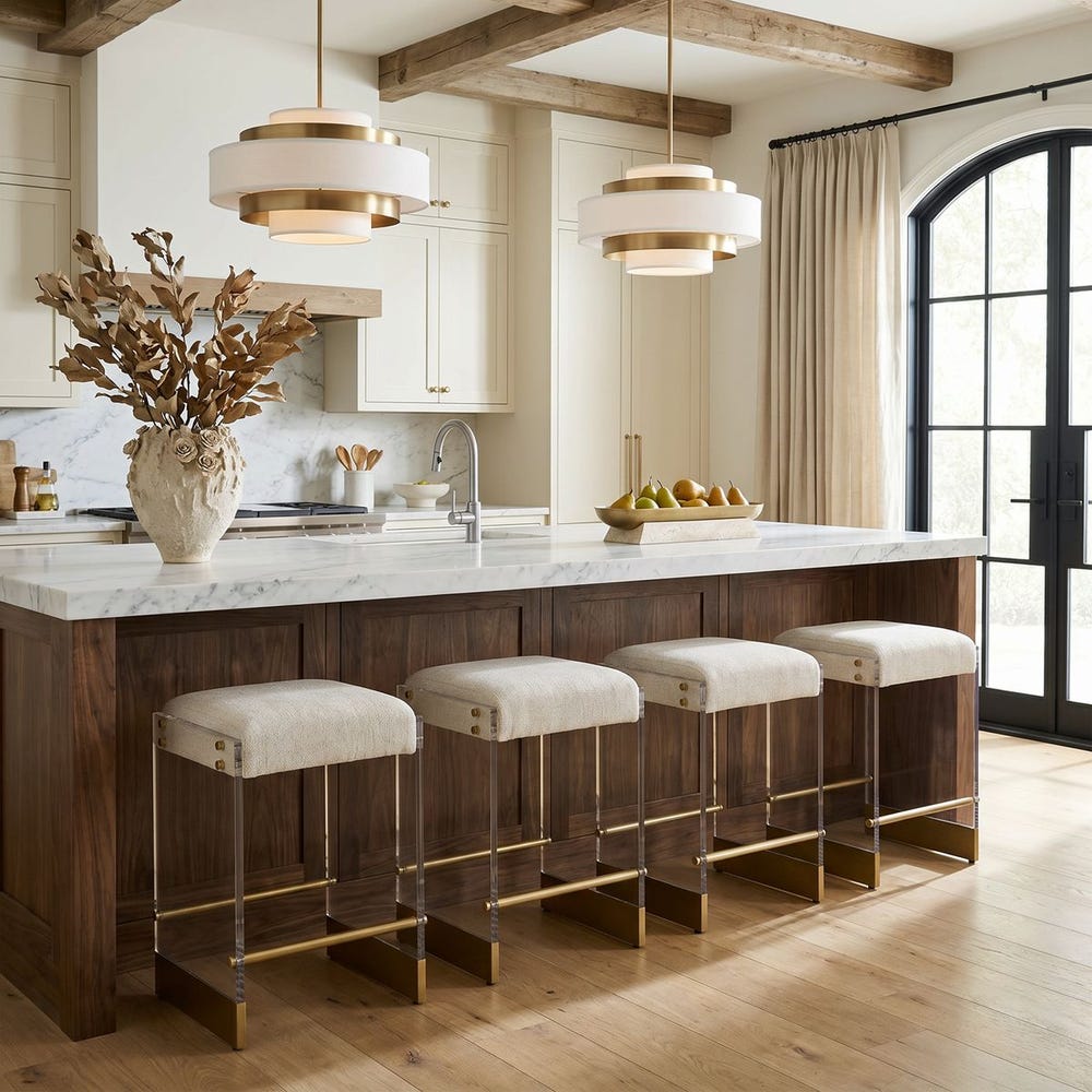 Apparition Counter Stool - Ecru