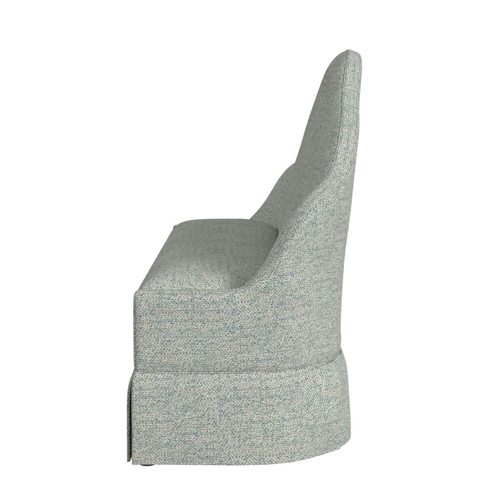 Keyhole Skirted Bench - Tweedy Bird Sky view 10