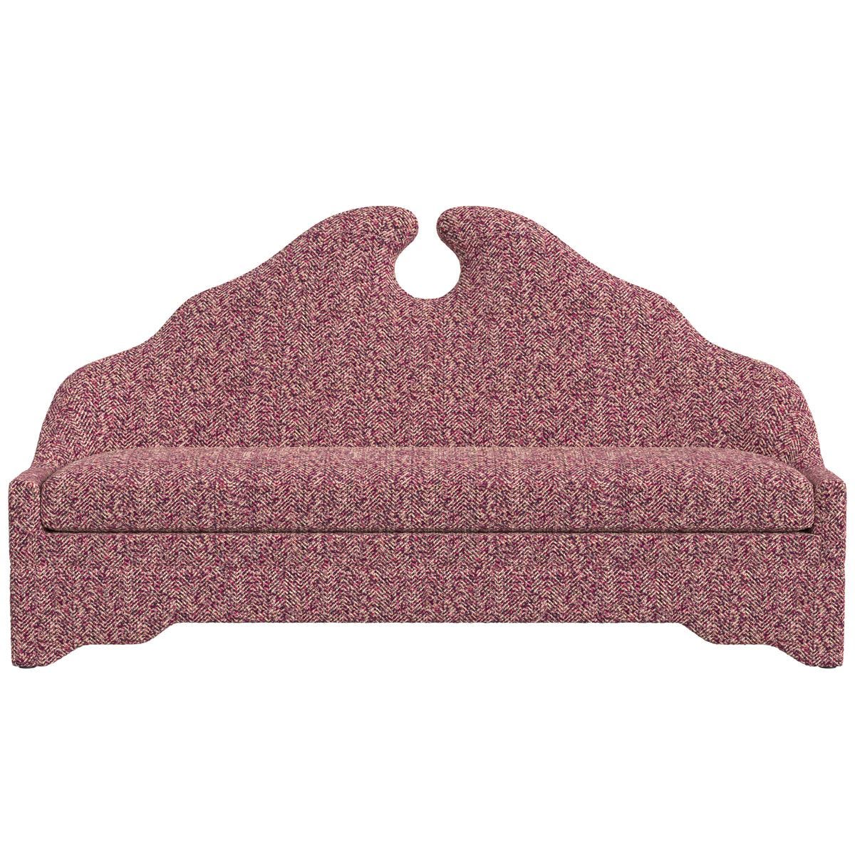 Keyhole Bench - Tweedy Bird Purple Finch