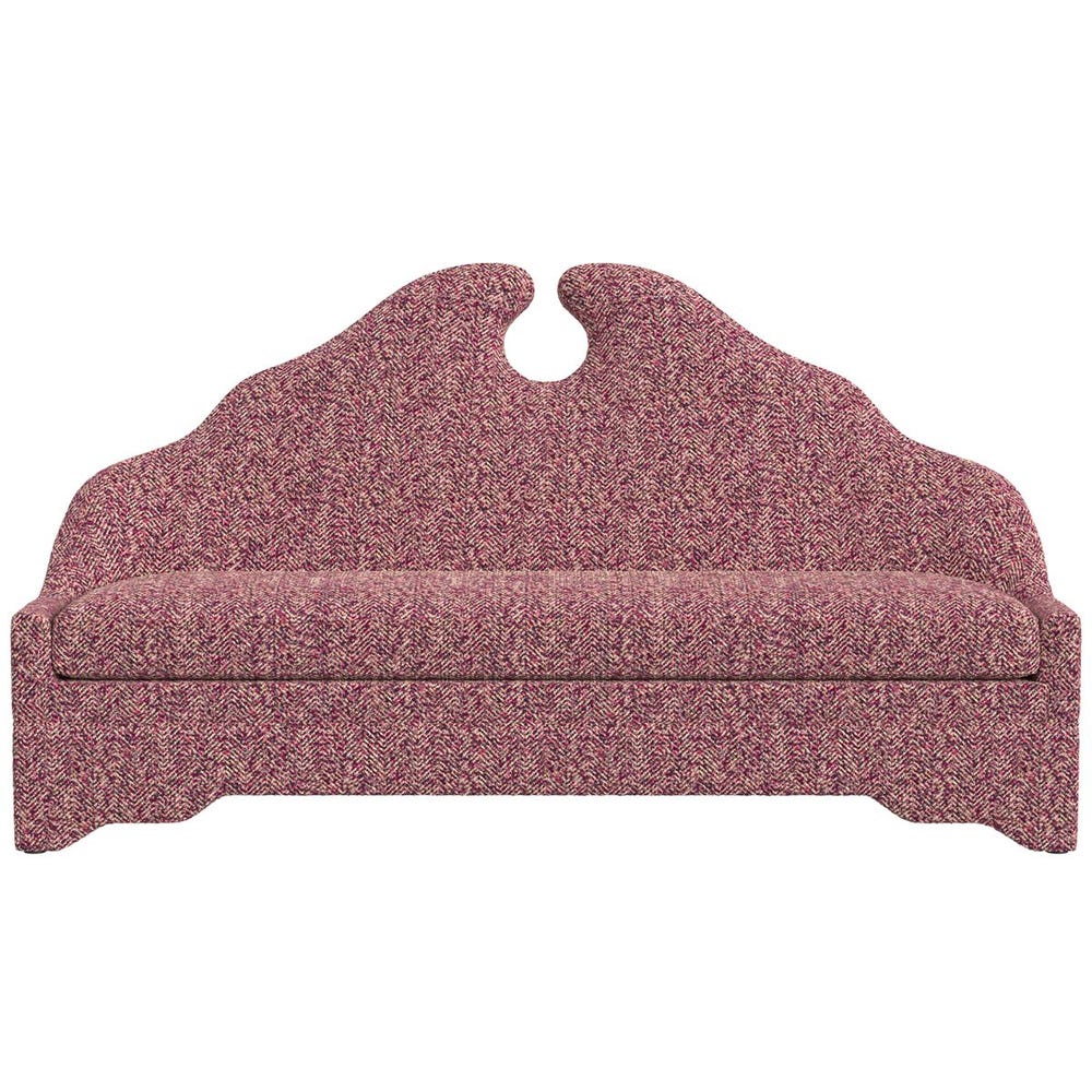 Keyhole Bench - Tweedy Bird Purple Finch