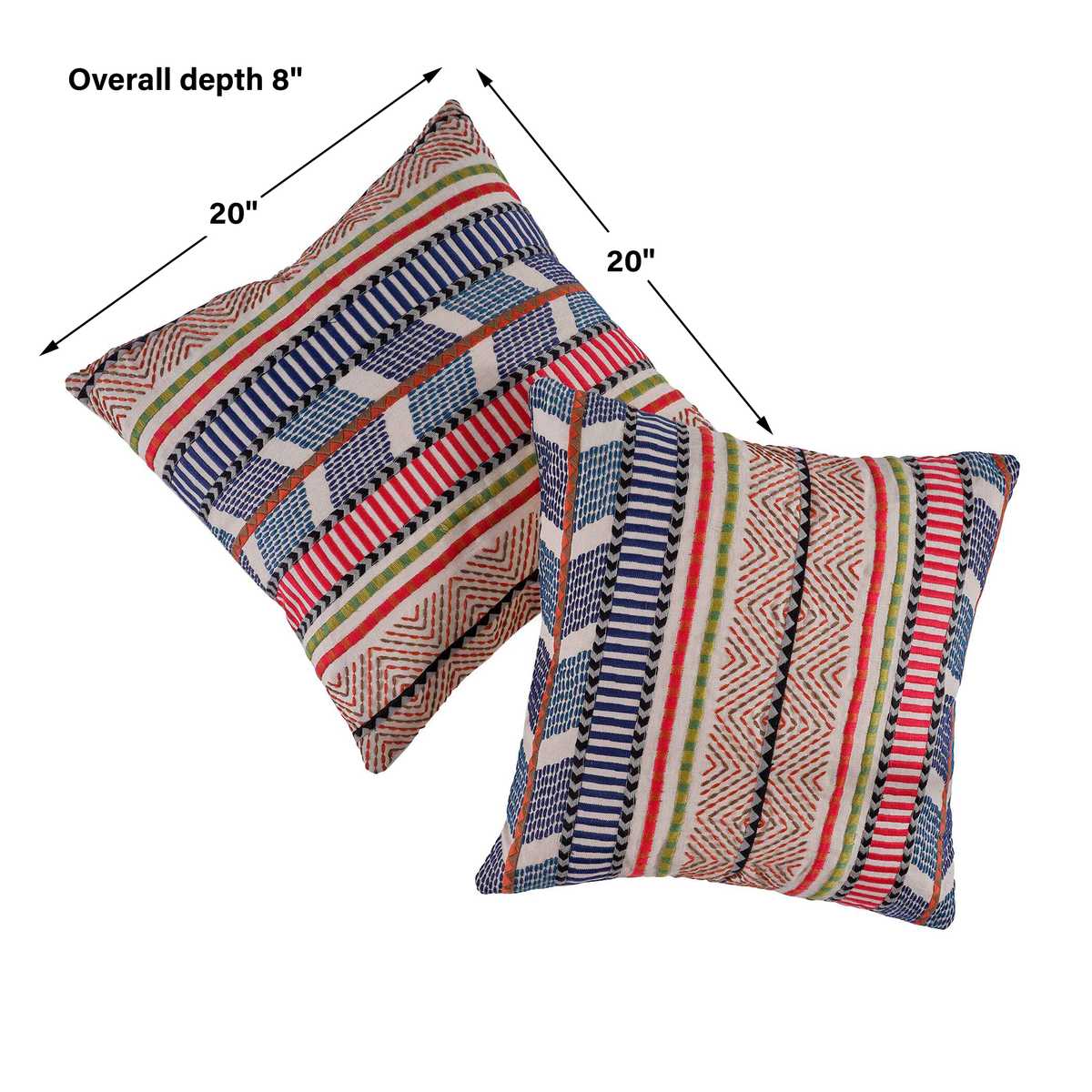 Sampler Pillow, S/2 view 6