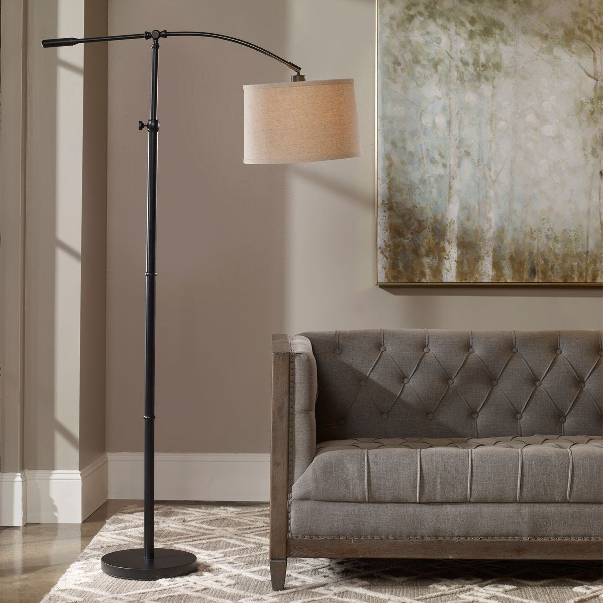 Floor Arc Lamp - Uttermost