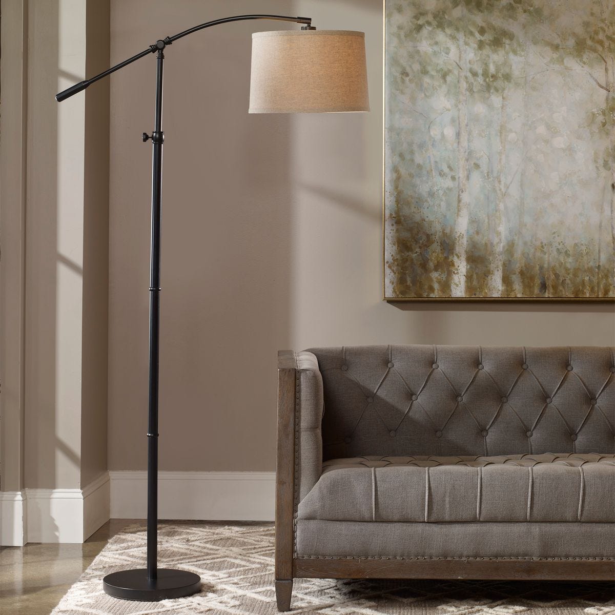 Floor Arc Lamp - Uttermost