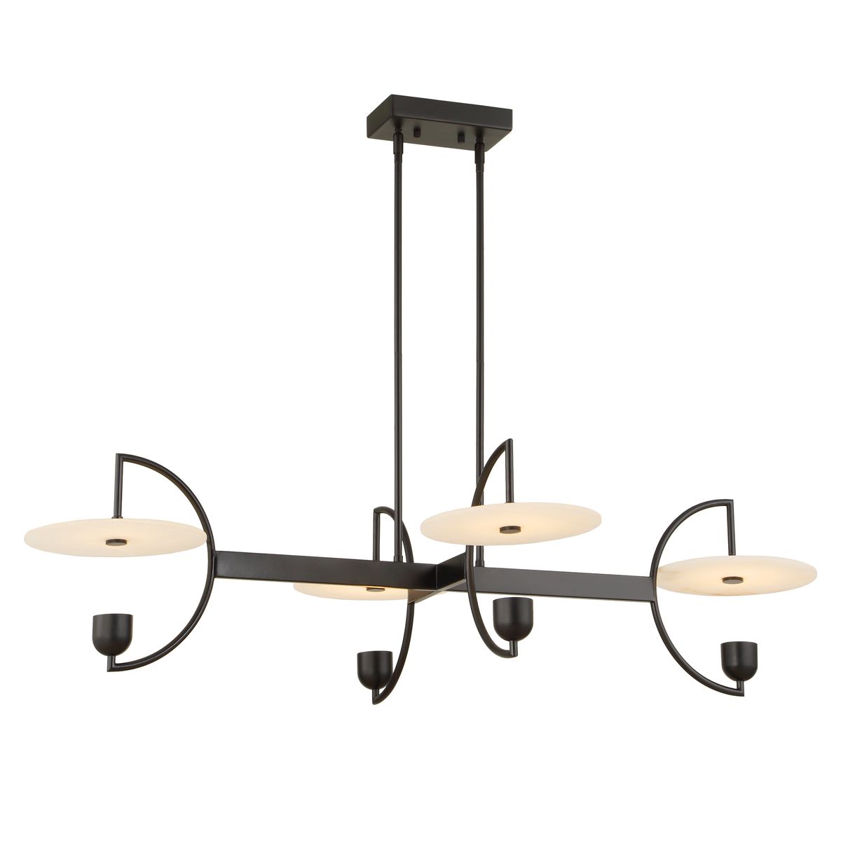 Kyoto, 4 Lt Linear LED Chandelier - Uttermost