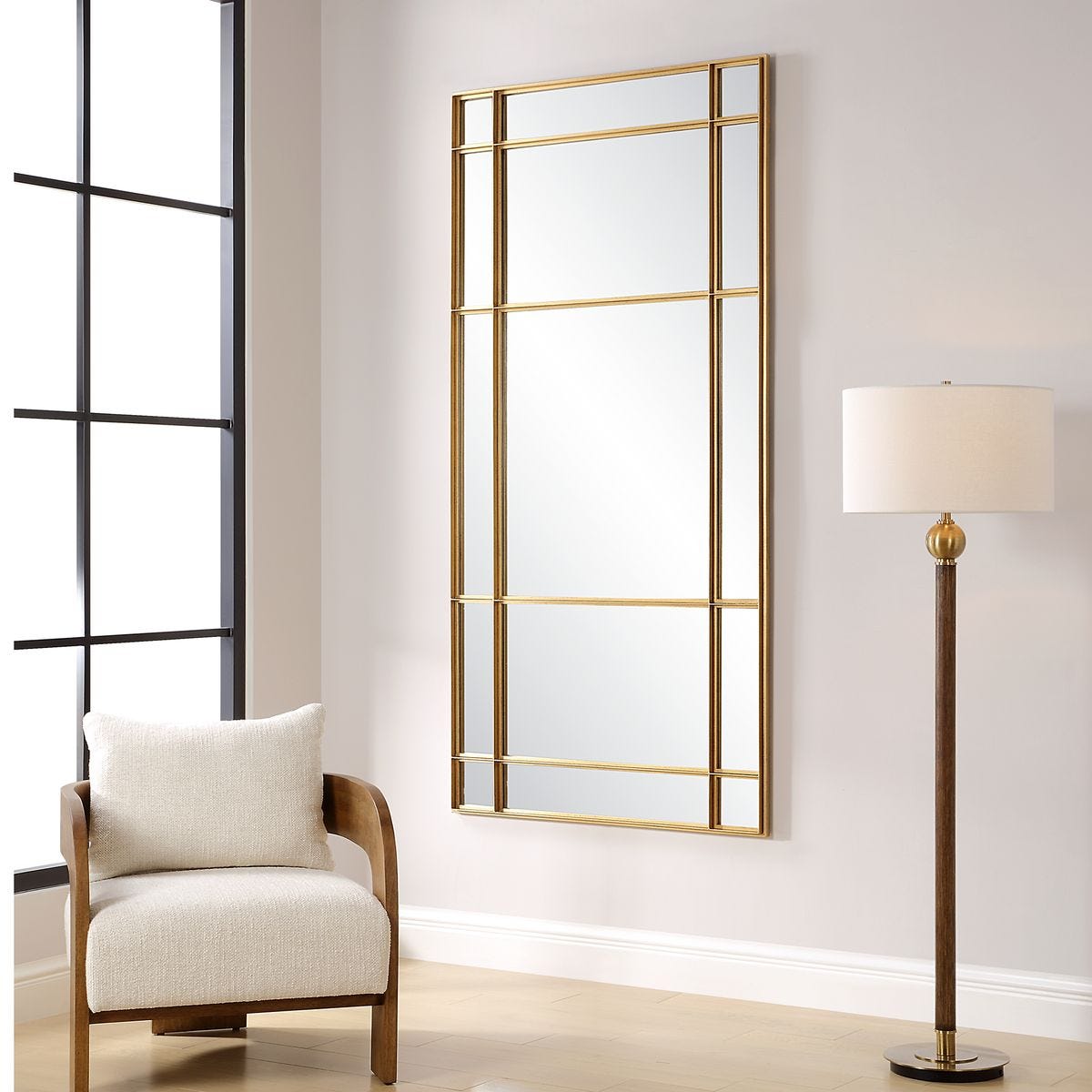 Spurgeon Mirror, Gold - Uttermost