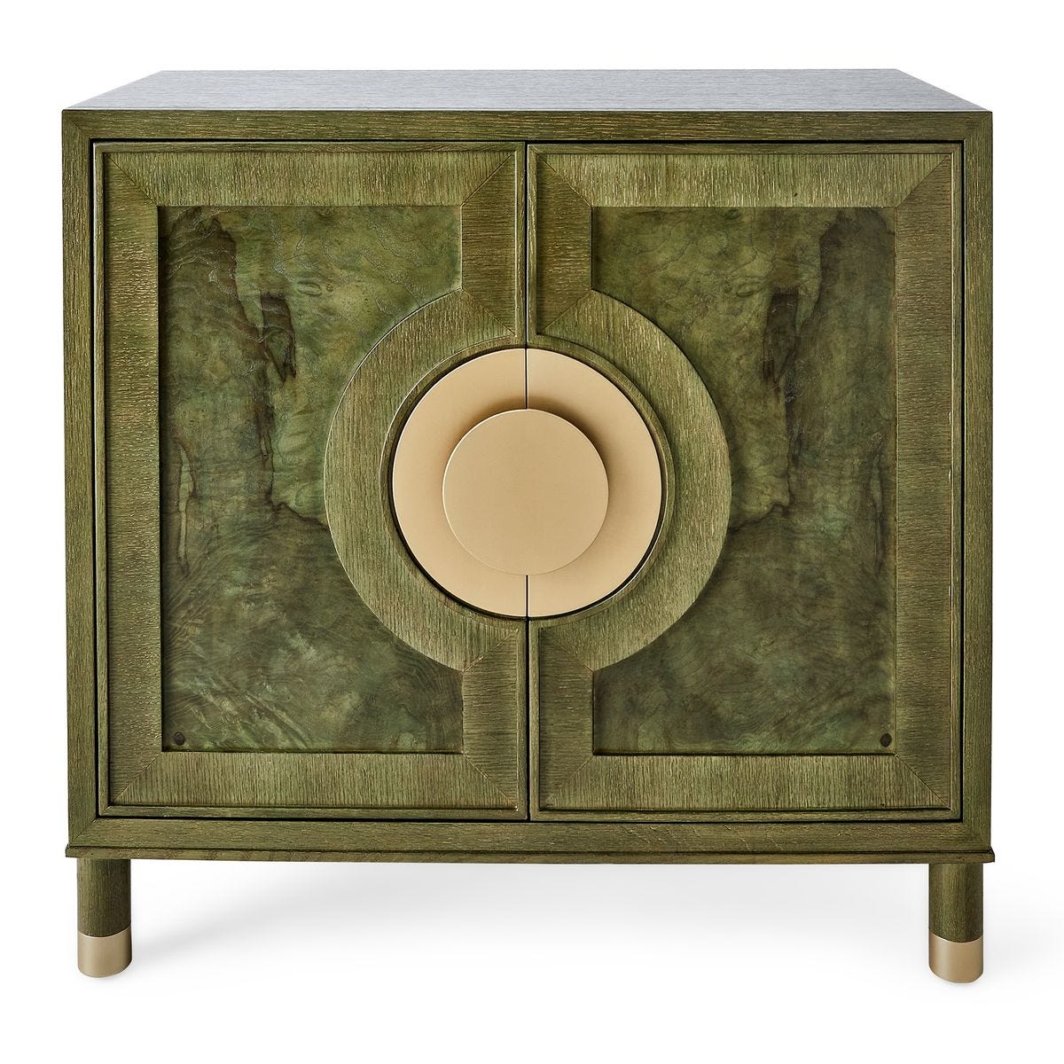 Palais 2 Door Cabinet - Olive - Uttermost