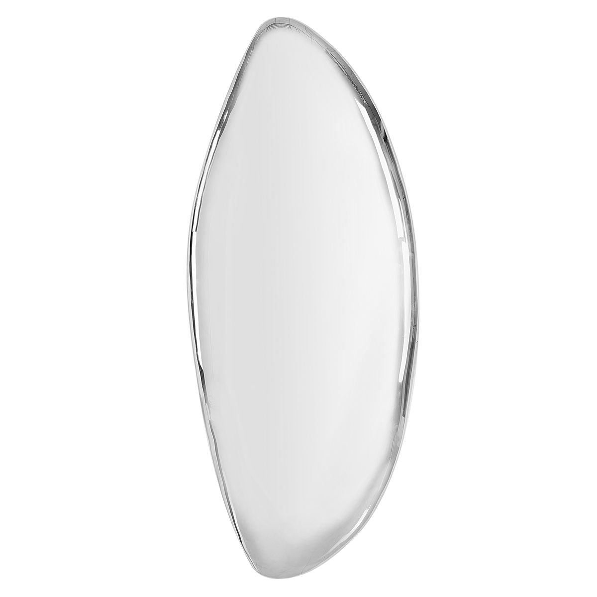 Jelly Bean Wall Sculpture - 42x18 Silver - Uttermost