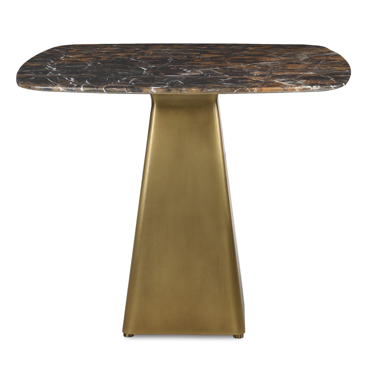 Retro RS-TABLE A Twist Brass メーカー完売品 Equilateral Bistro Table - Michelangelo/Brass, 2 CARTONS - Revelation