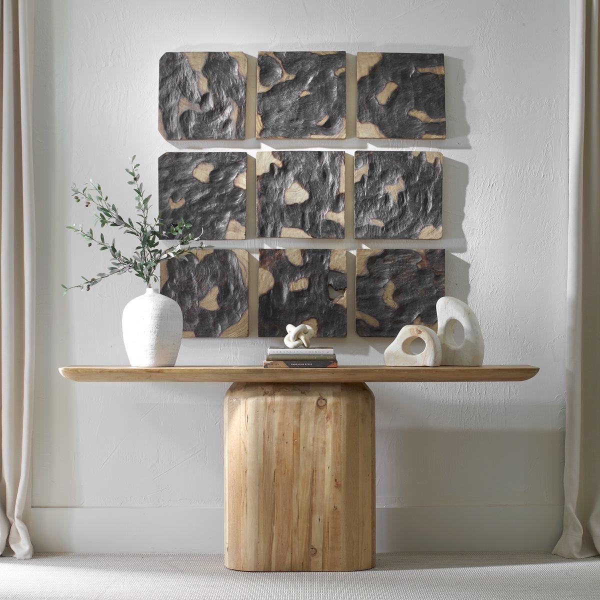 Ignite Wood Wall Decor, S/9 - Uttermost