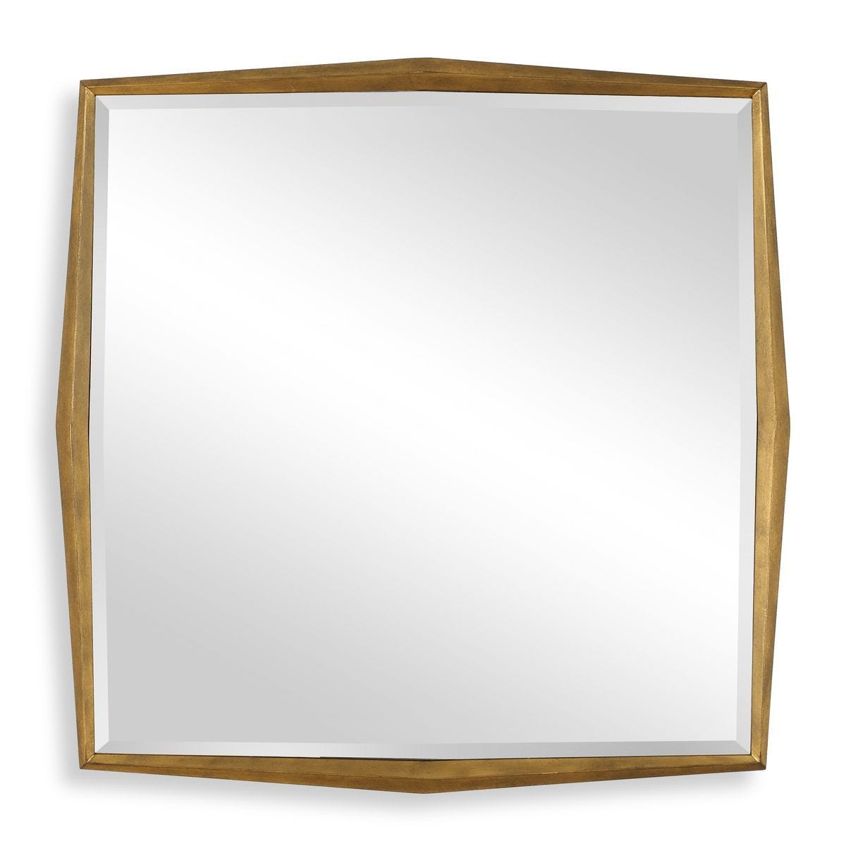 On Point Tall Mirror, Gold - Uttermost