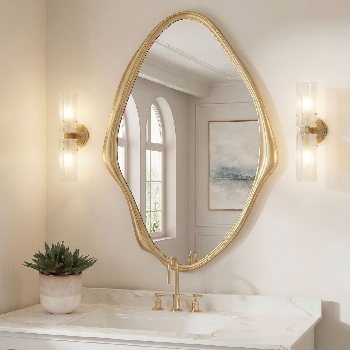 Wholesale Designer Mirrors - Gold Finish - Uttermost