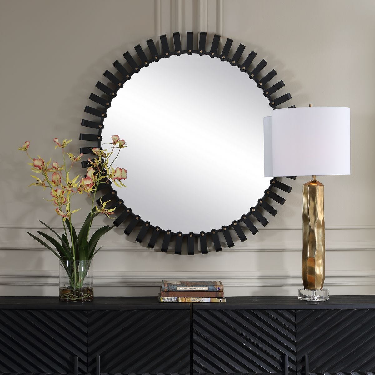 Wholesale Designer Mirrors - Black Finish - Uttermost