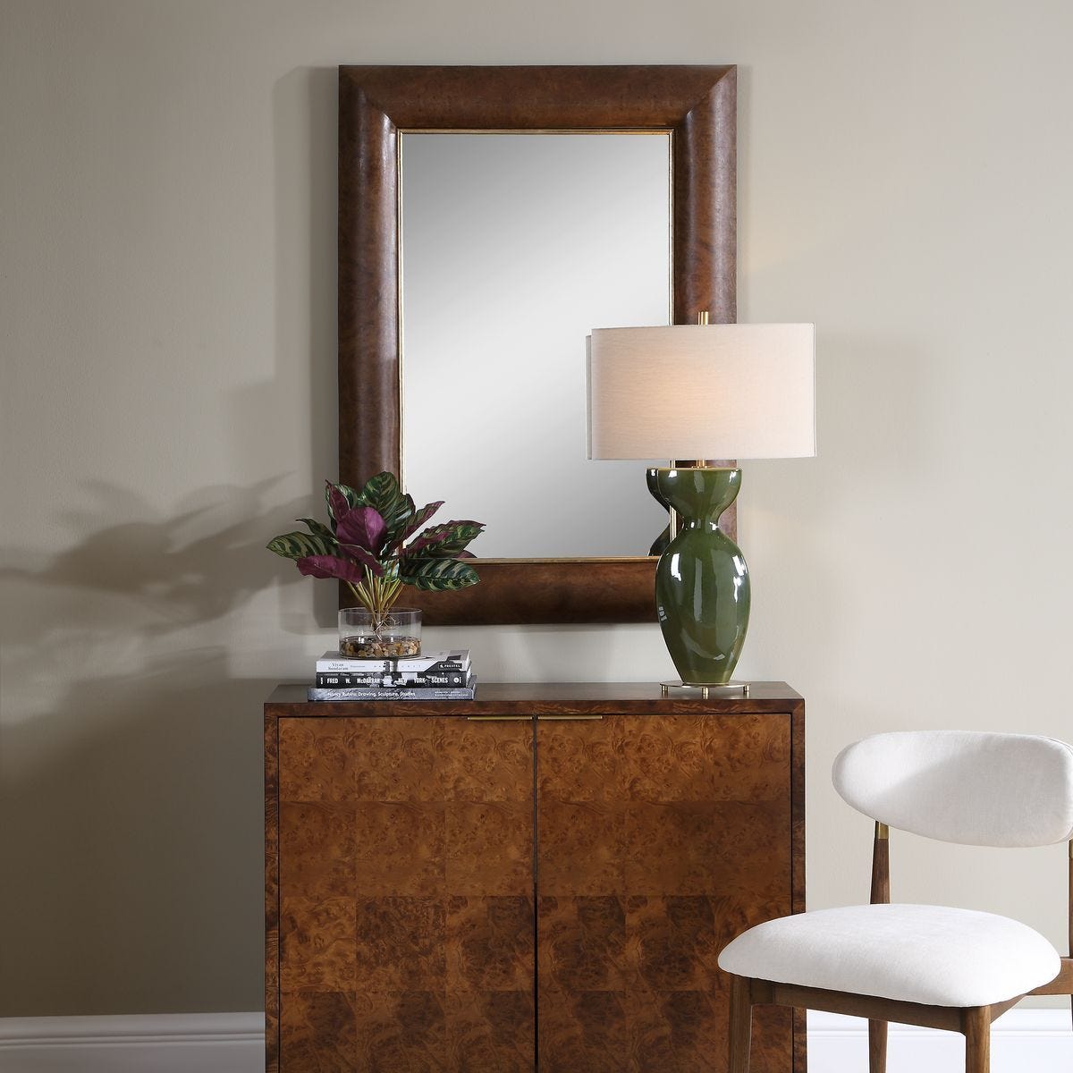 Maeona Metallic Silver Mirror UT09447 | Uttermostセグンドブラス