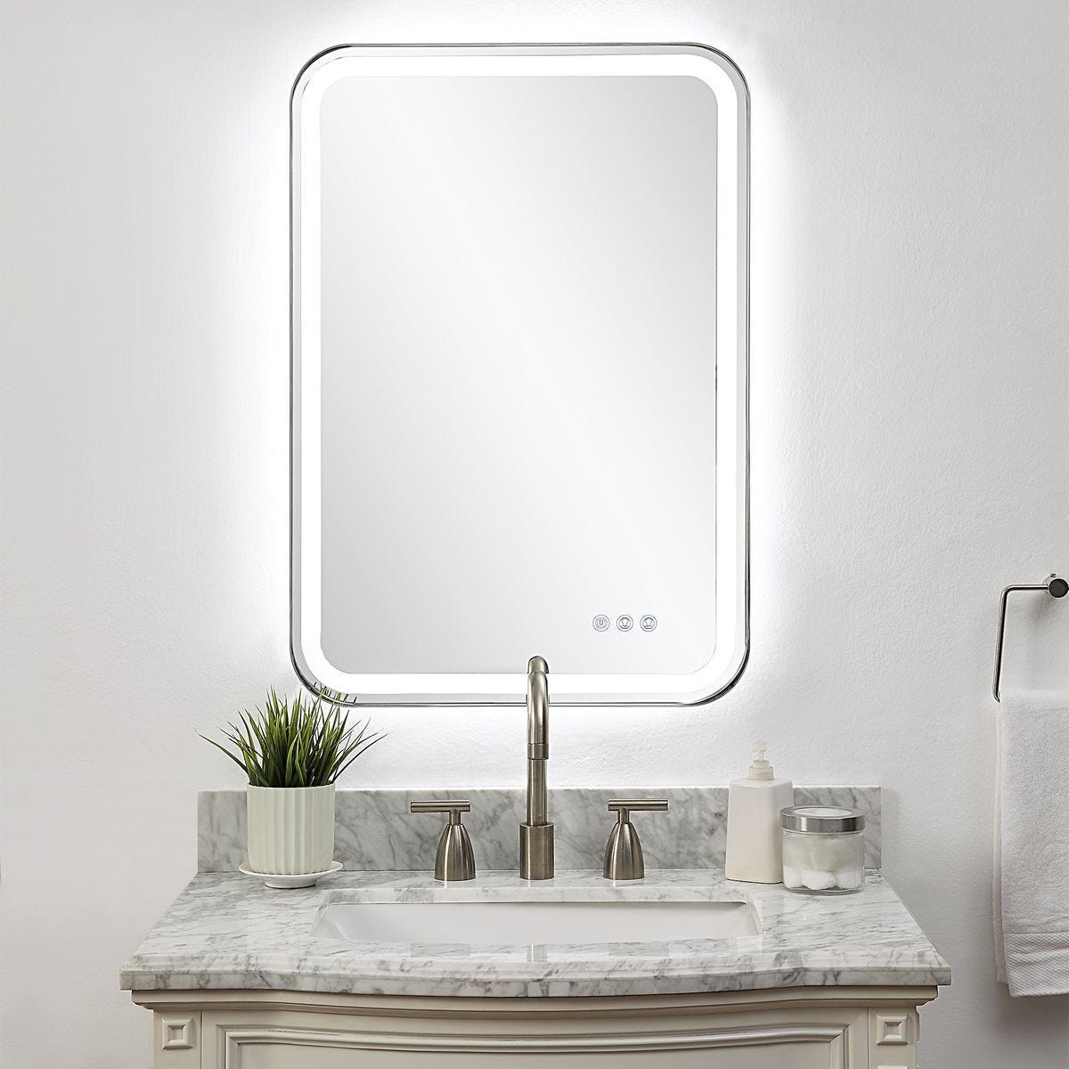 Crofton Large Mirror, Gold - Uttermost