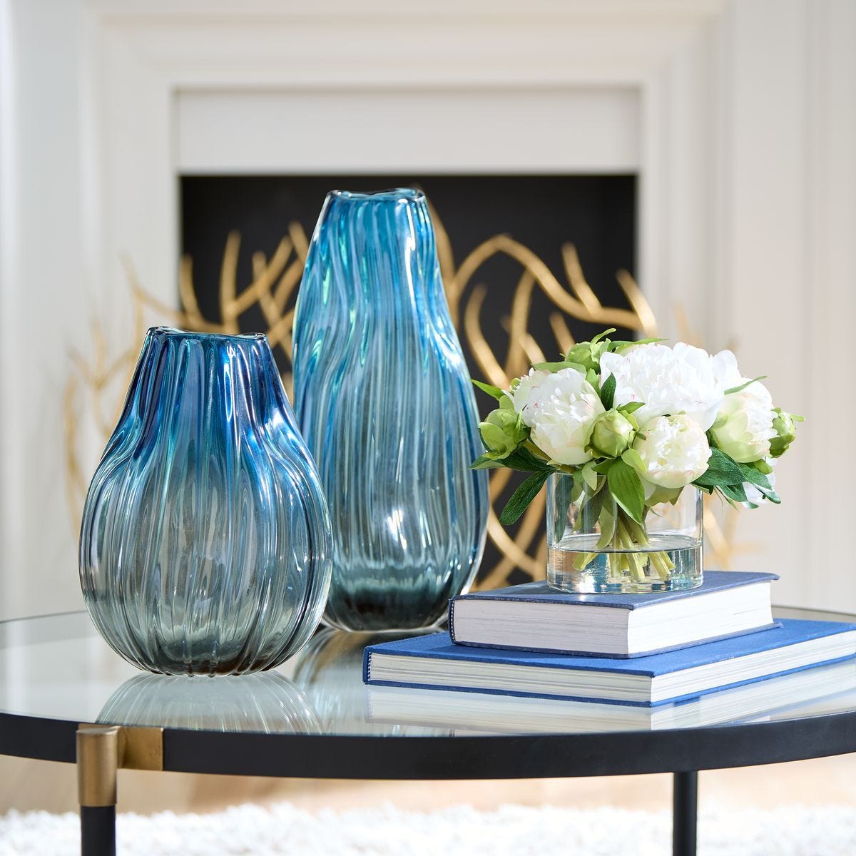 Midnight Horizon Vases, S/2 - Uttermost