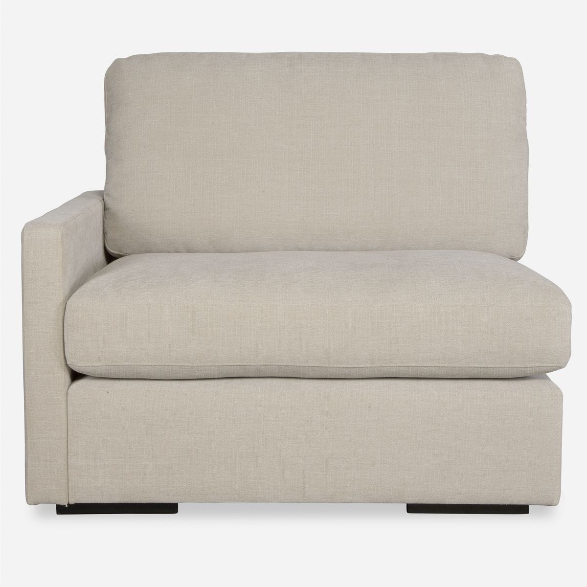 Refuge Sofa, Corner, Sand - Uttermost