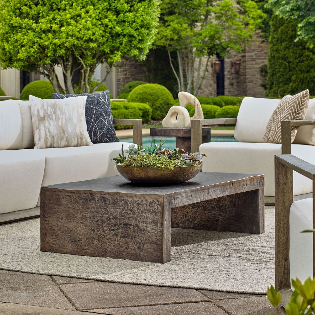 Obra Indoor-Outdoor Side Table - Uttermost