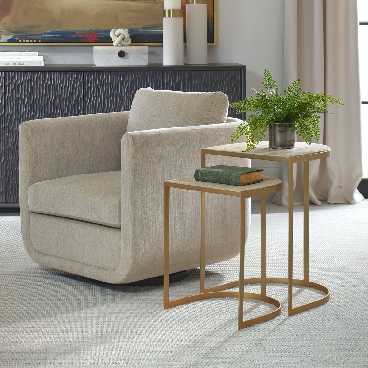 Lindon Nesting Tables, S/2 - Uttermost