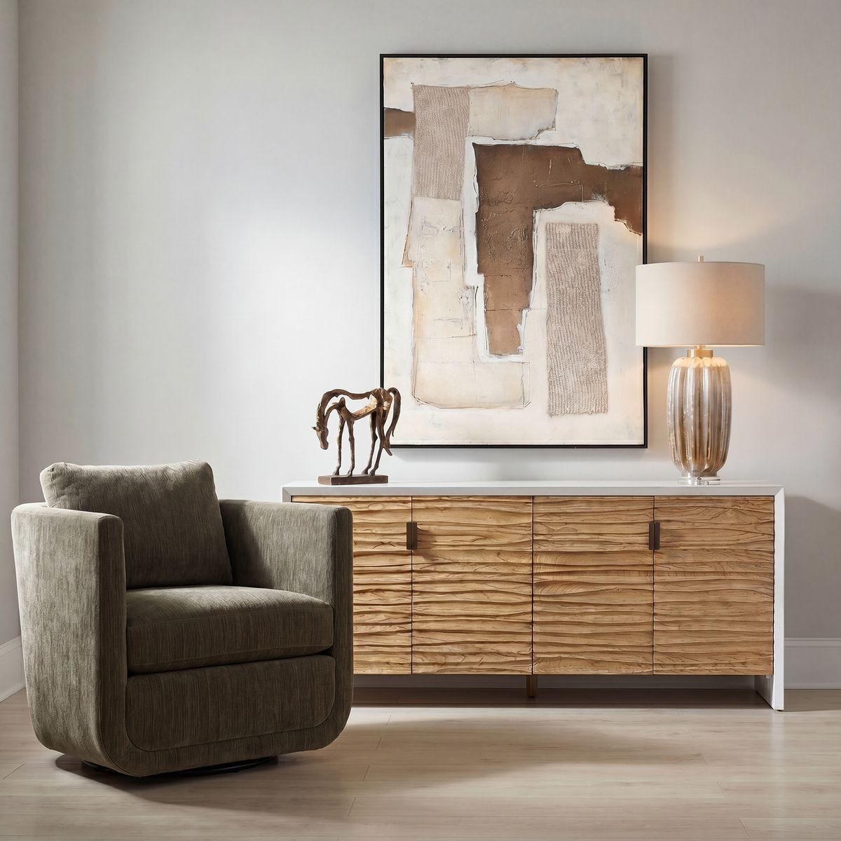 Brinson 4 Door Cabinet - Uttermost