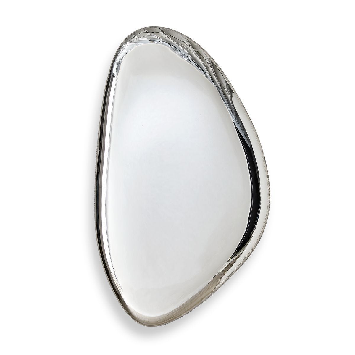 Jelly Bean Wall Sculpture - 42x18 Silver - Uttermost