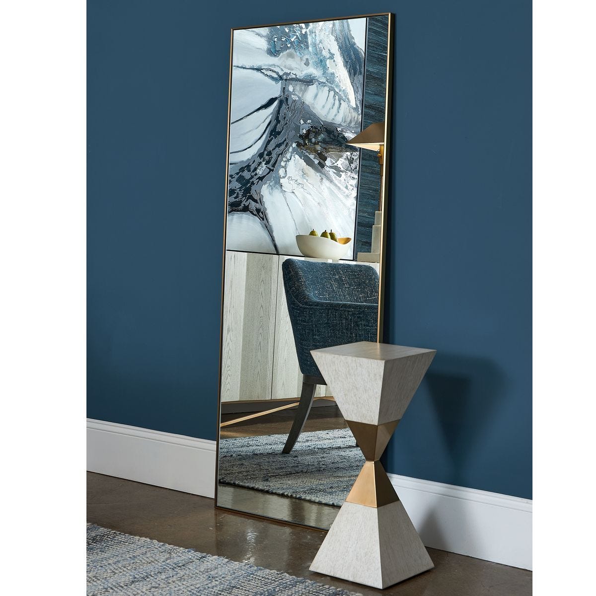 Harland Mirror - Brass - Uttermost