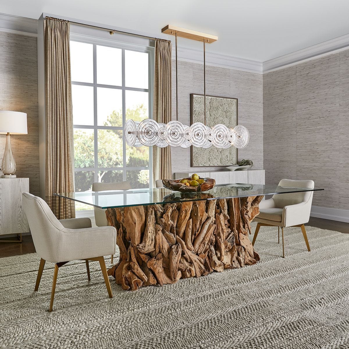 Teak Root Coffee Table, 2 Cartons - Uttermost