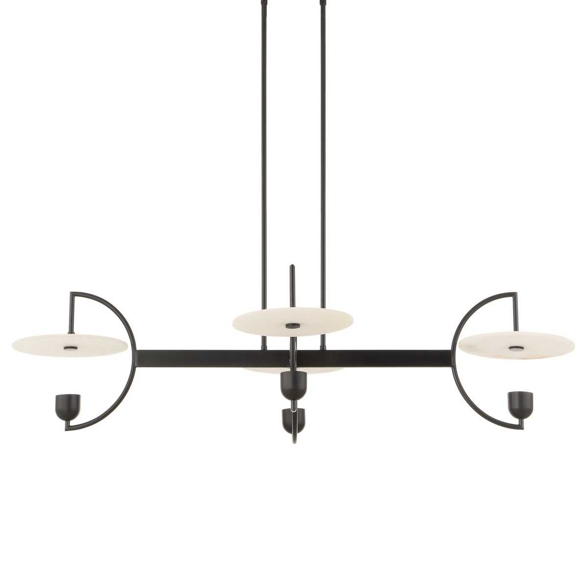 Kyoto, 4 Lt Linear LED Chandelier - Uttermost