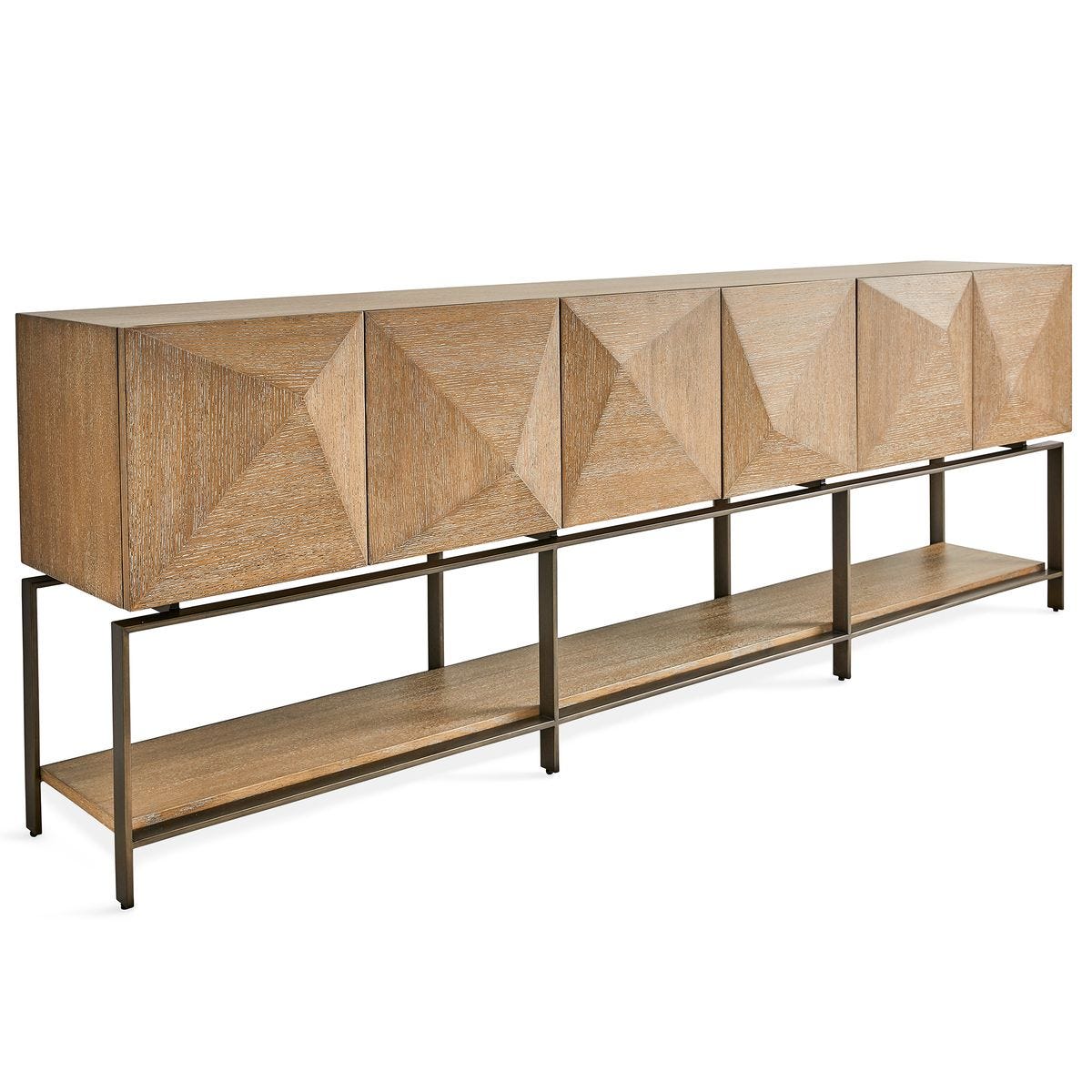 Trapezoid 6 Door Cabinet - Revelation