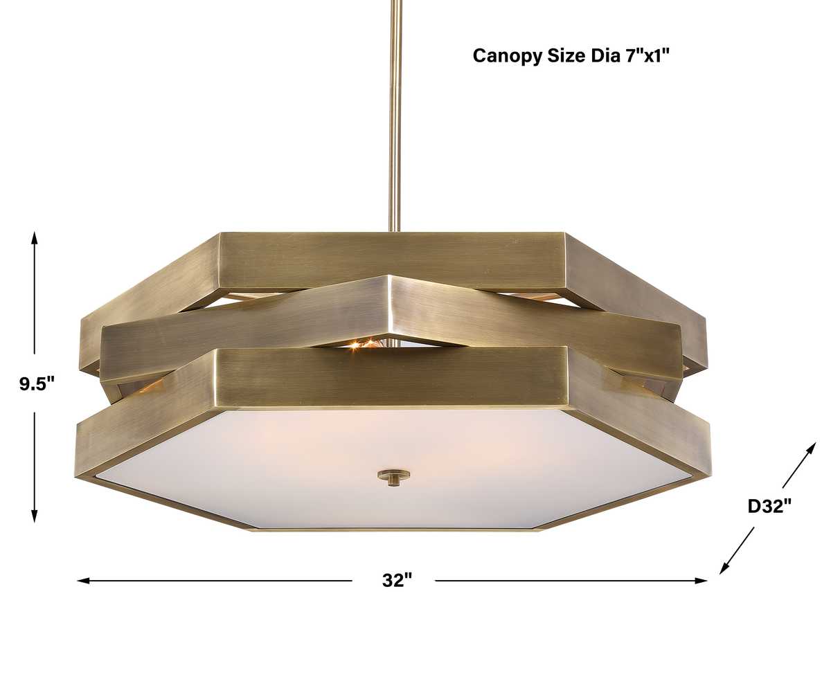 Interlink, 6 Lt Pendant - Uttermost